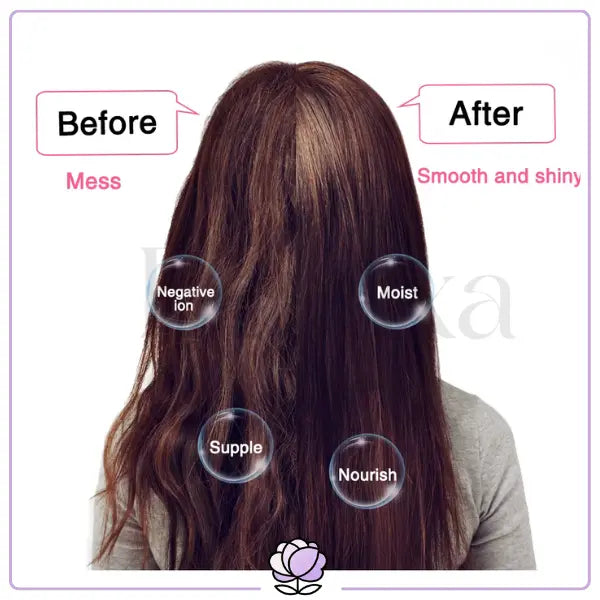 2‑in‑1 Hair Dryer & Volumizing Hot‑Air Brush