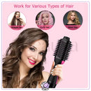 2‑in‑1 Hair Dryer & Volumizing Hot‑Air Brush