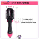 2‑in‑1 Hair Dryer & Volumizing Hot‑Air Brush