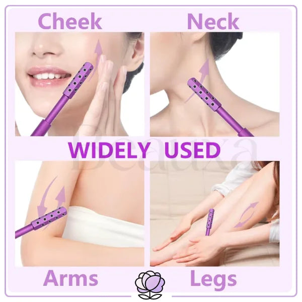 Alloy Gua Sha Face Roller with Germanium