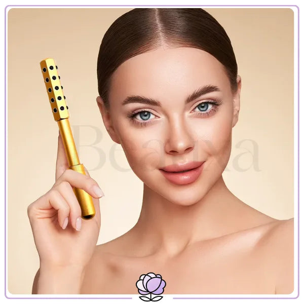 Alloy Gua Sha Face Roller with Germanium