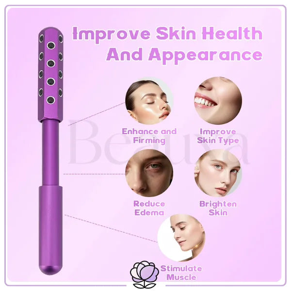 Alloy Gua Sha Face Roller with Germanium