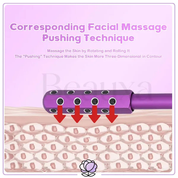 Alloy Gua Sha Face Roller with Germanium