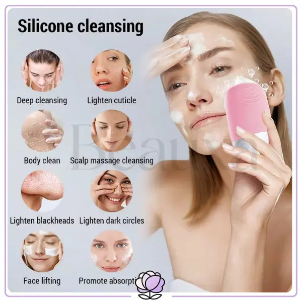 Electric Facial Cleansing Brush