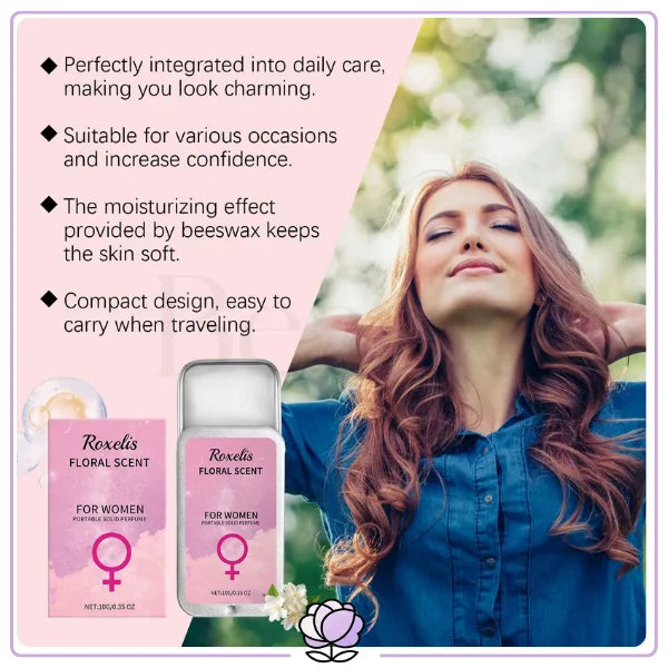 Roxelis Jasmine Solid Perfume – For Women