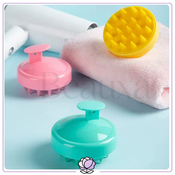 Scalp Massage Shampoo Brush – Deep‑Cleansing Silicone Scalp Scrubber
