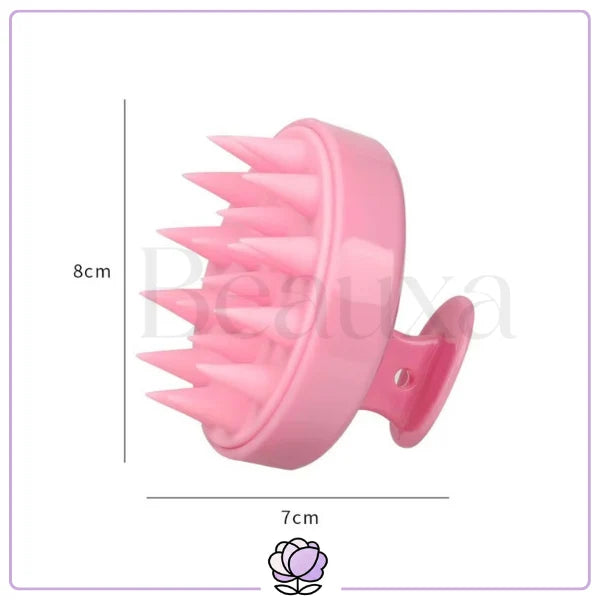 Scalp Massage Shampoo Brush – Deep‑Cleansing Silicone Scalp Scrubber